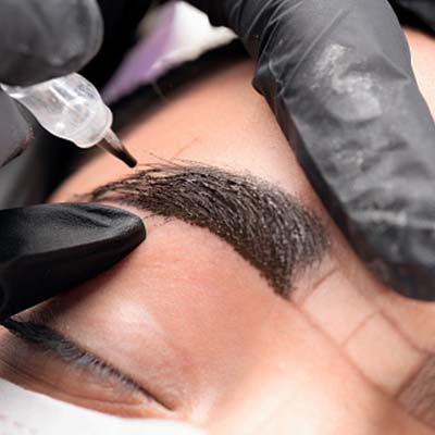 Van Cleave Aesthetics Permanent Brow Services Microshading